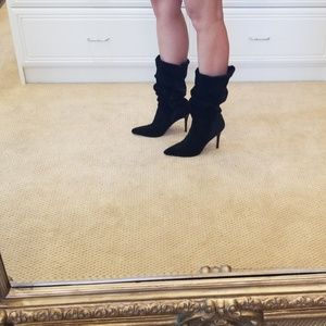 Neiman Marcus Black Boots 10